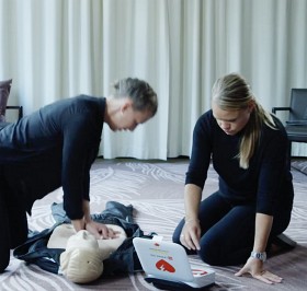 Bild på HLR-kurs för hjärtstartare & Första hjälpen