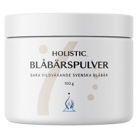 Bild på Holistic Blåbärspulver 100 g