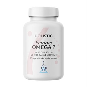 Bild på Holistic Femme Omega-7 Havtornsolja 90 kapslar