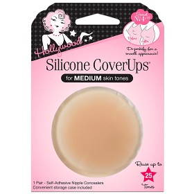 Bild på Hollywood Fashion Secrets Silicone Cover Ups Medium 1 par