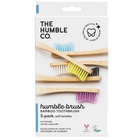 Bild på Humble Bambutandborste Mjuk 5-pack