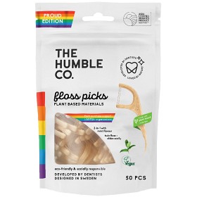 Bild på Humble Växtbaserade Tandtrådsbyglar Proud 50-pack