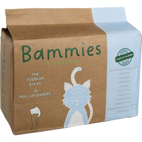Bild på Bammies bambublöja The Toddler byxblöja 8-14 kg 30 st