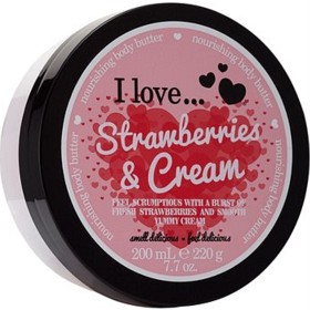 Bild på I LOVE Body Butter Strawberries & Cream 200 ml
