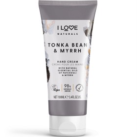 Bild på I LOVE Naturals Hand Cream Tonka Bean & Myrrh 100 ml