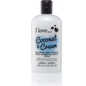 Bild på I LOVE Originals Bath and Shower Coconut & Cream 500 ml