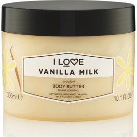 Bild på I LOVE Signature Indulgent Body Butter Vanilla Milk 300 ml
