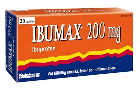 Bild på Ibumax filmdragerad tablett 200 mg 30 st