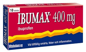 Bild på Ibumax filmdragerad tablett 400 mg 10 st