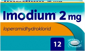 Bild på Imodium, munsönderfallande tablett 2 mg 12 st