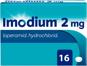 Bild på Imodium tablett 2 mg, 16 st
