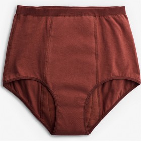 Bild på Imse Period Underwear High Waist S Light Flow, Rusty Bordeaux