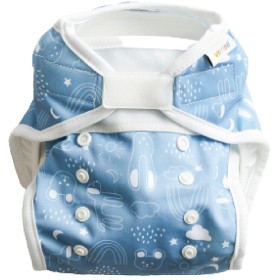 Bild på Vimse All-In-Two Diaper Blue Teddy