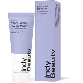 Bild på Indy Beauty 3 in 1 Exfoliating Facial Mask 75 ml