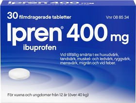 Bild på Ipren, filmdragerad tablett 400 mg 30 st