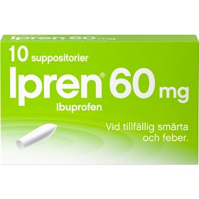 Bild på Ipren suppositorium 60 mg 10 st