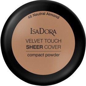 Bild på IsaDora Velvet Touch Compact Powder Neutral Almond