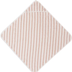 Bild på Jollein Badcape Stripe Terry Wild Rose GOTS