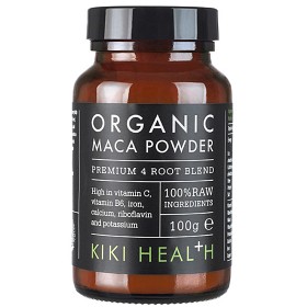 Bild på KIKI Health Organic Premium 4 Root Maca Powder 100 g