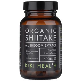 Bild på KIKI Health Organic Shiitake Extract Mushroom 60 kapslar