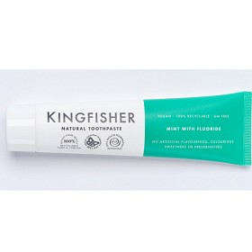Bild på Kingfisher Mint med fluor 100 ml