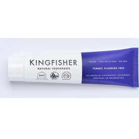 Bild på Kingfisher Tandkräm Fennel (utan fluor) 100 ml