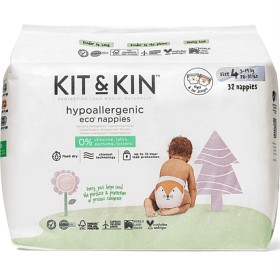 Bild på Kit & Kin Eco Nappies Size 4 (9-14kg) 32 st