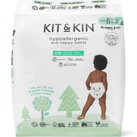 Bild på Kit & Kin Eco Nappy Pants Size 8 (19+kg) 14 st