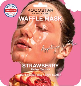 Bild på Kocostar Waffle Mask Strawberry