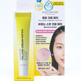 Bild på Kocostar Yellow Cream Patch Blemish Relief 20 ml