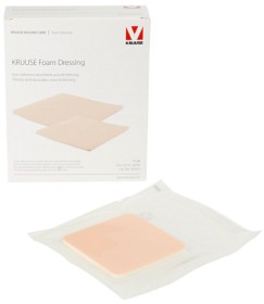 Bild på Kruuse Foam Dressing 10x10cm 10 st steril
