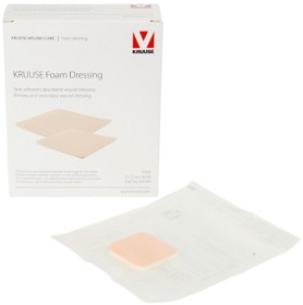 Bild på Kruuse Foam Dressing 5x5cm 10 st steril