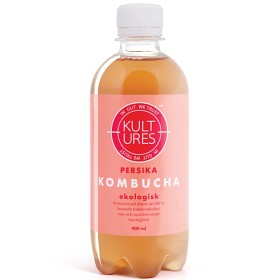 Bild på Kultures Kombucha Persika 400 ml