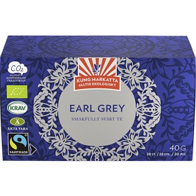 Bild på Kung Markatta Te Earl Grey 20 tepåsar