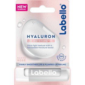Bild på Labello Läppbalsam Hyaluron Lip Moisture Plus Rose 5,2 g