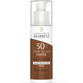 Bild på Laboratoires de Biarritz, Alga Maris Tinted Face Sunscreen SPF30 Amber, 50 ml