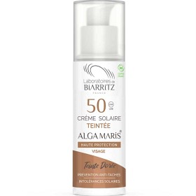 Bild på Laboratoires de Biarritz Alga Maris Tinted Face Sunscreen SPF50 Golden, 50 ml