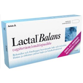 Bild på Lactal Balans Vagitorium 7 st