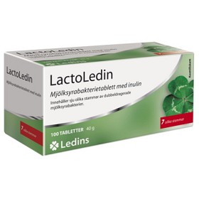 Bild på LactoLedin Mjölksyrabakterietablett 100 st
