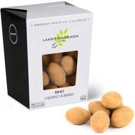 Bild på Lakritsfabriken NH4Cl Liquorice Almonds 150 g