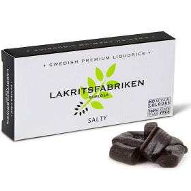 Bild på Lakritsfabriken Salty Liquorice 40 g