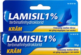 Bild på Lamisil, kräm 1 % 15 gr
