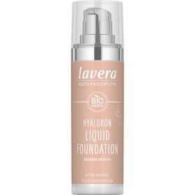 Bild på Lavera Hyaluron Liquid Foundation Natural Ivory 01 30 ml