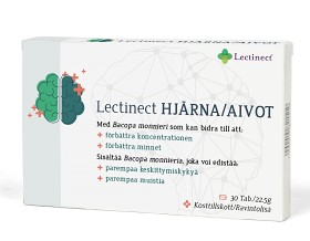 Bild på Lectinect Hjärna 30 tabletter
