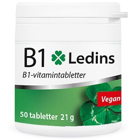 Bild på Ledins B1 Vitamin 100 mg, 50 tabletter