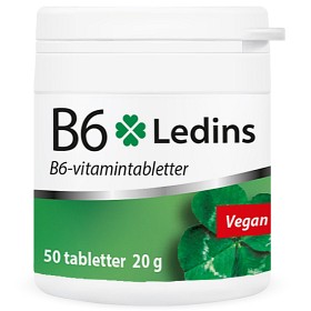Bild på Ledins B6 Vitamin 25mg, 50 tabletter