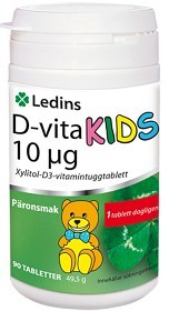 Bild på Ledins D-vita Kids 10 µg 90 tabletter