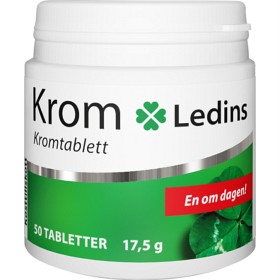 Bild på Ledins Krom 200 mikrogram 50 tabletter