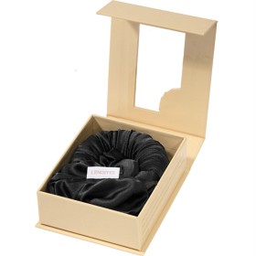 Bild på Lenoites Blowout Tie in Mulberry Silk Black, Small