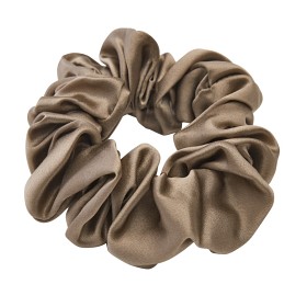 Bild på Lenoites Scrunchie i siden Brun